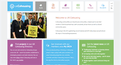 Desktop Screenshot of cohousing.org.uk