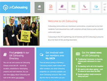 Tablet Screenshot of cohousing.org.uk