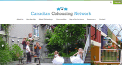 Desktop Screenshot of cohousing.ca